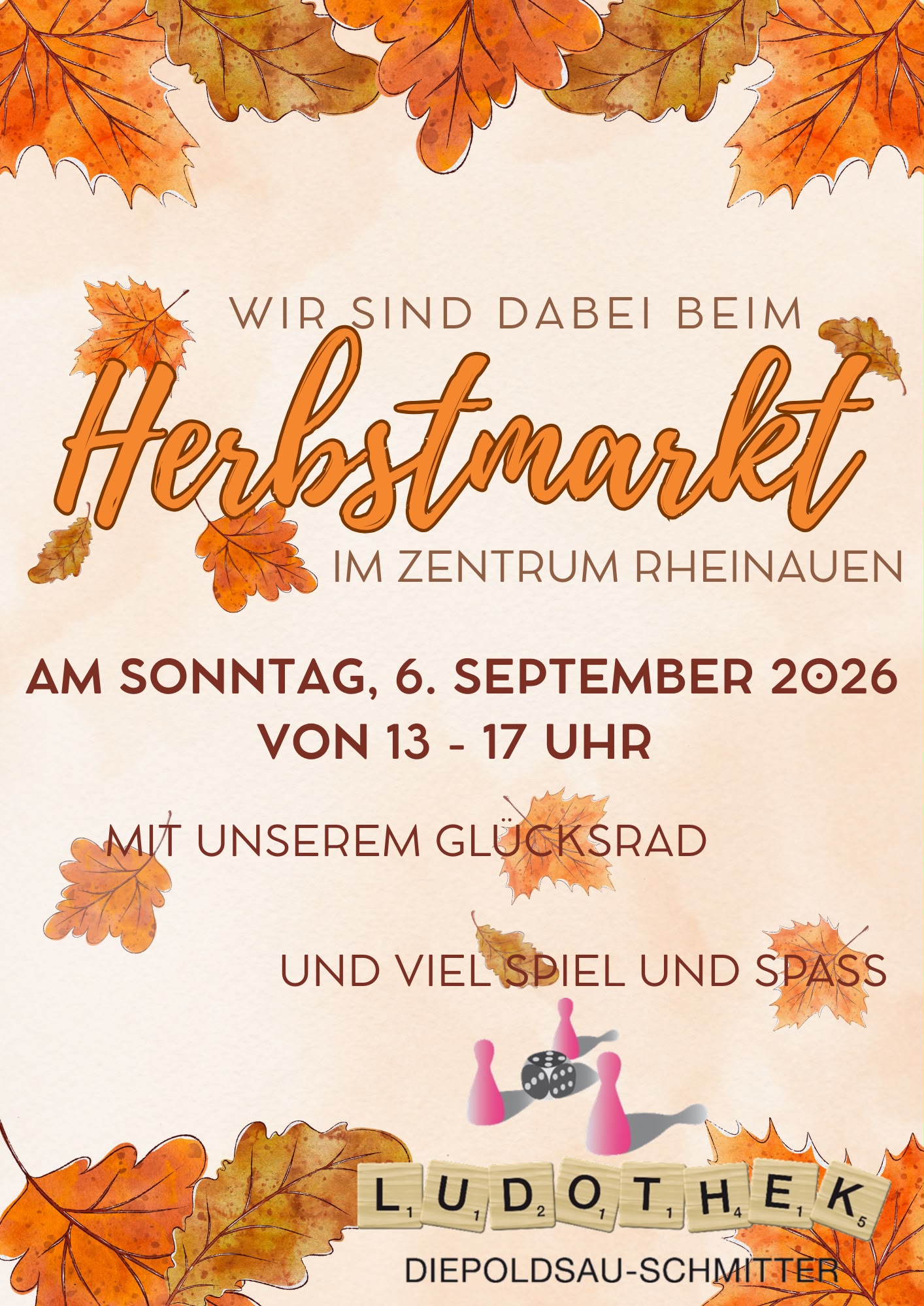 Herbstmarkt Flyer